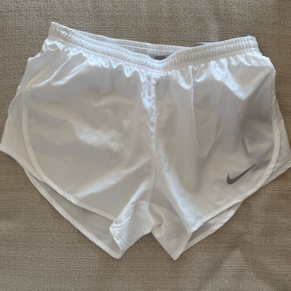 Nike Dri-Fit Women's Athletic White Shorts